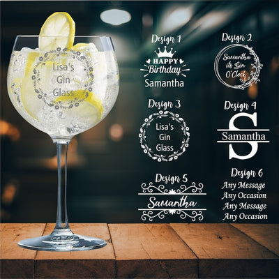 TONIC BALLOON GIN GLASS